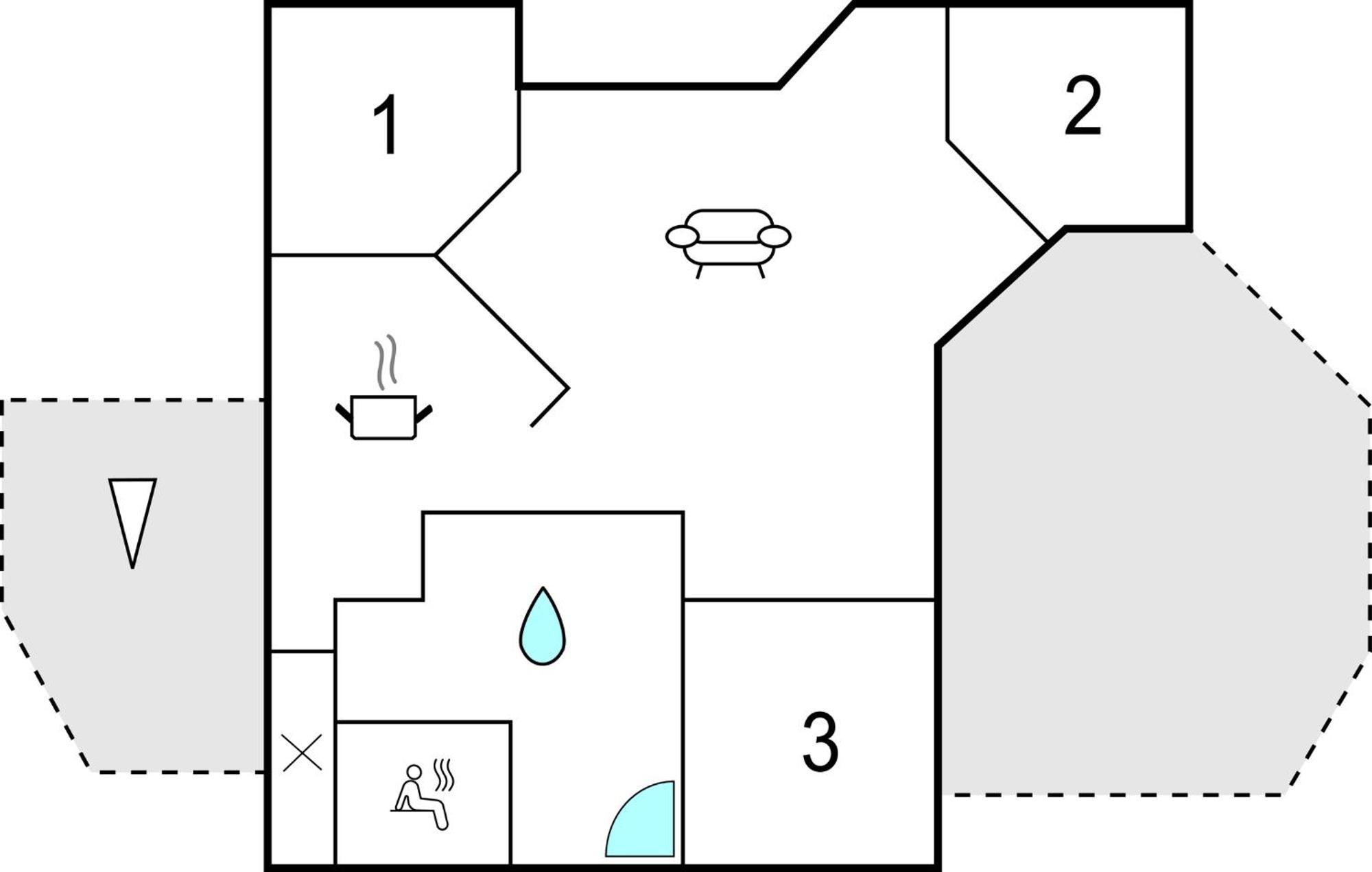 3 Bedroom Awesome Home In Хвиде-Санде Экстерьер фото